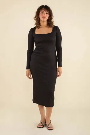 Benton Ribbed Midi Dress