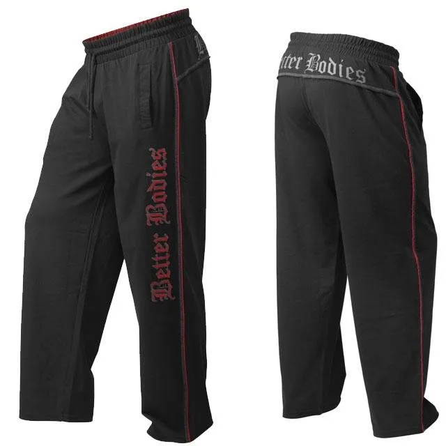 Better Bodies Flex Gym Pant - Black-red
