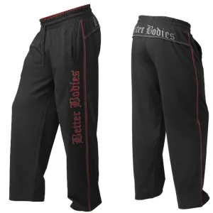 Better Bodies Flex Gym Pant - Black-red