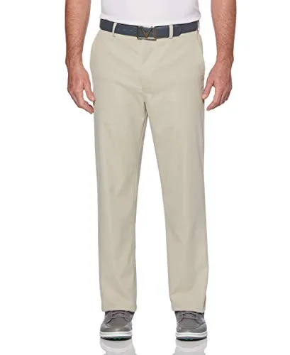 Callaway Men's Pro Spin 3.0 Stretch Golf Pants with Active Waistband (Waist Size 30 - 42 Big & Tall), Plaza Taupe, 32W x 32L