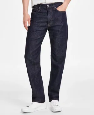 Calvin Klein Men's Standard Straight Fit Jeans Blue Rinse 33 x 30