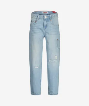Castiano Loose Fit Jeans Light Vintage Denim Blue