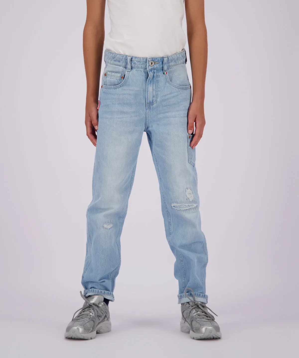 Castiano Loose Fit Jeans Light Vintage Denim Blue