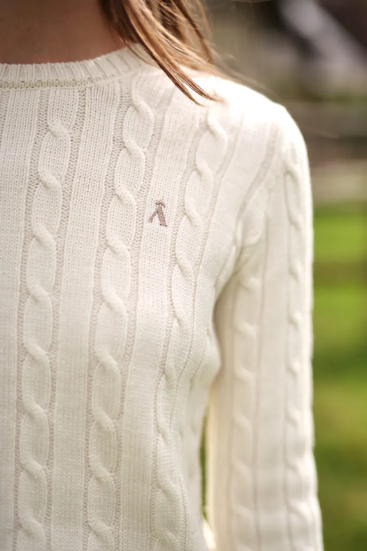 Christina Cable Knit Sweater