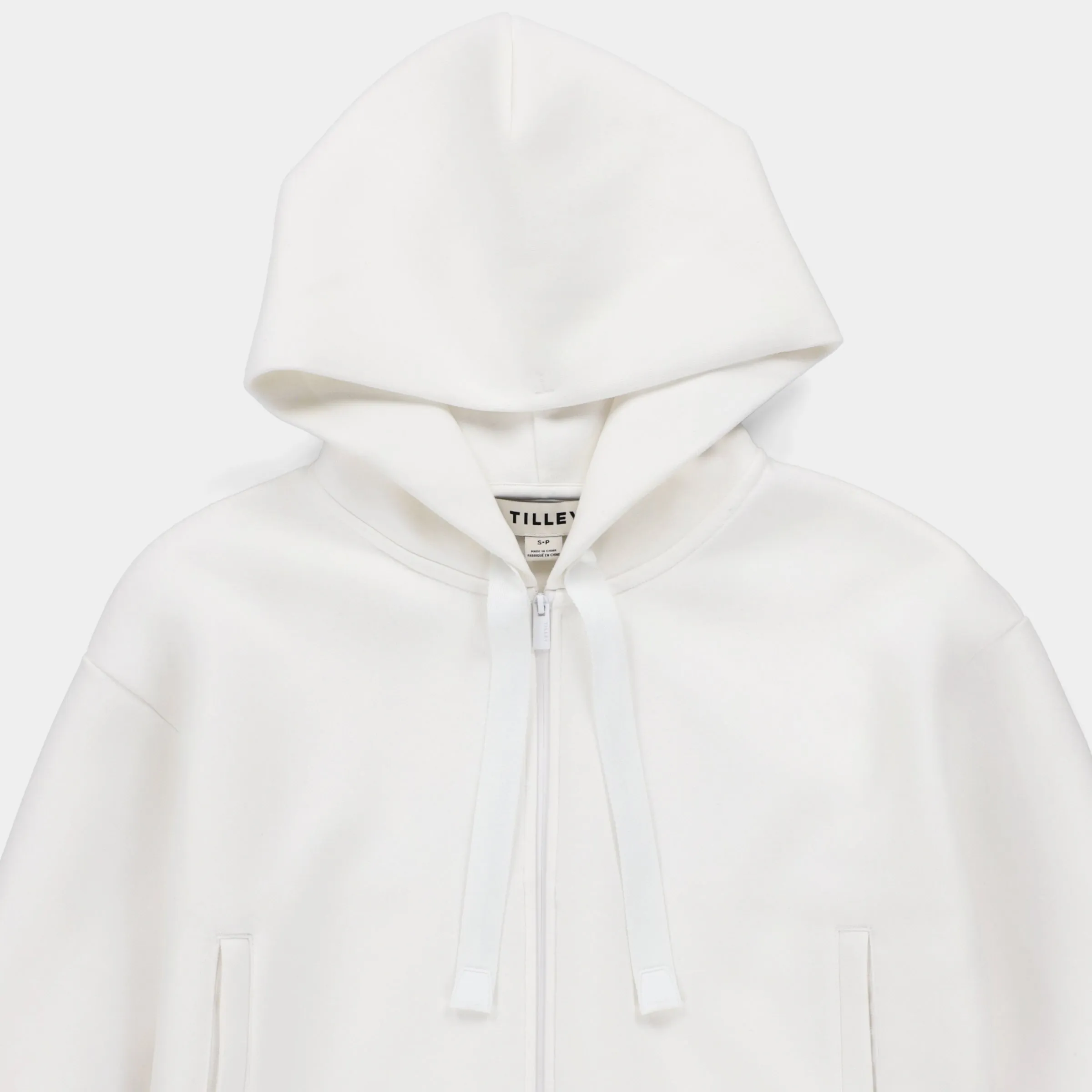Cloud Fleece Crop Zip Hoodie