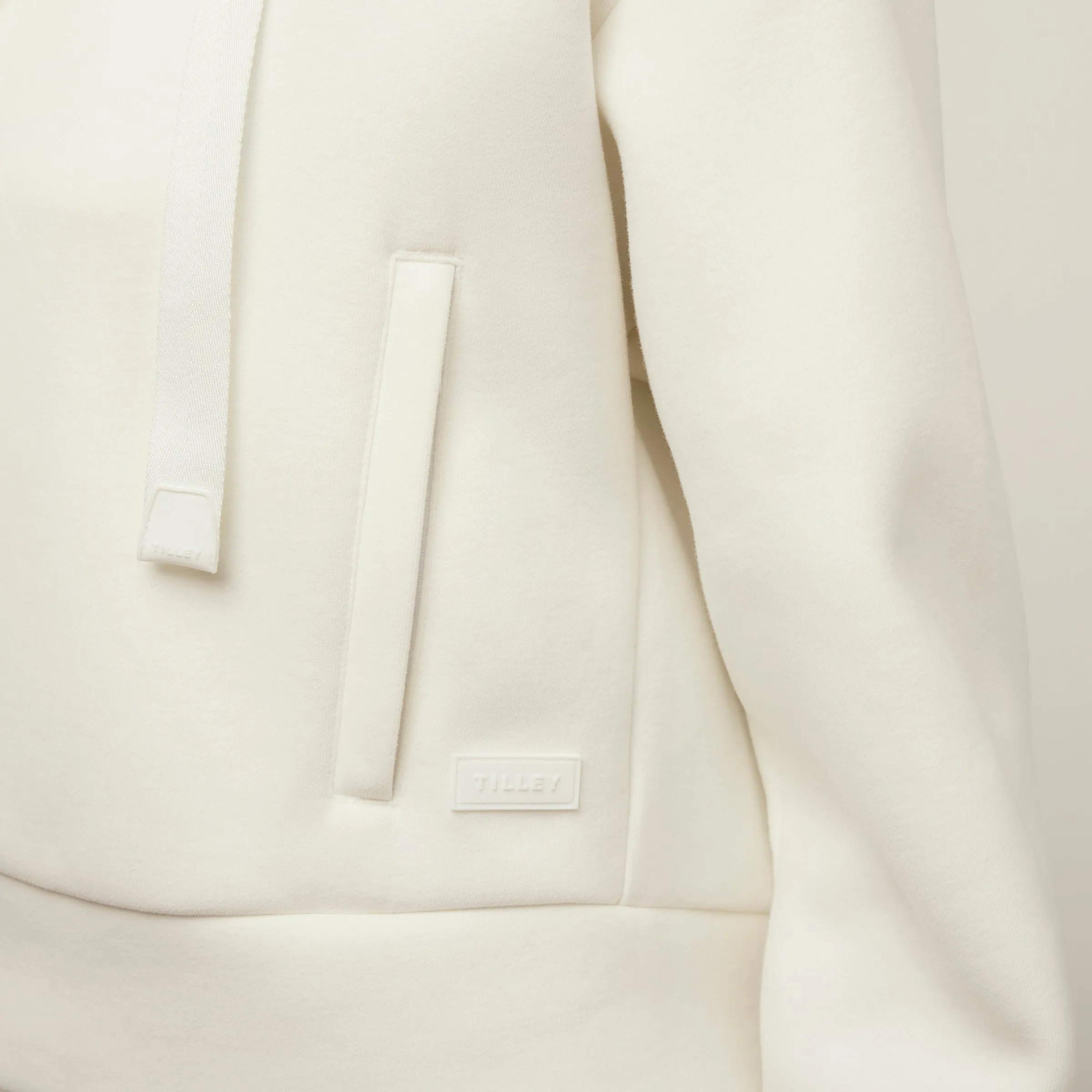 Cloud Fleece Crop Zip Hoodie