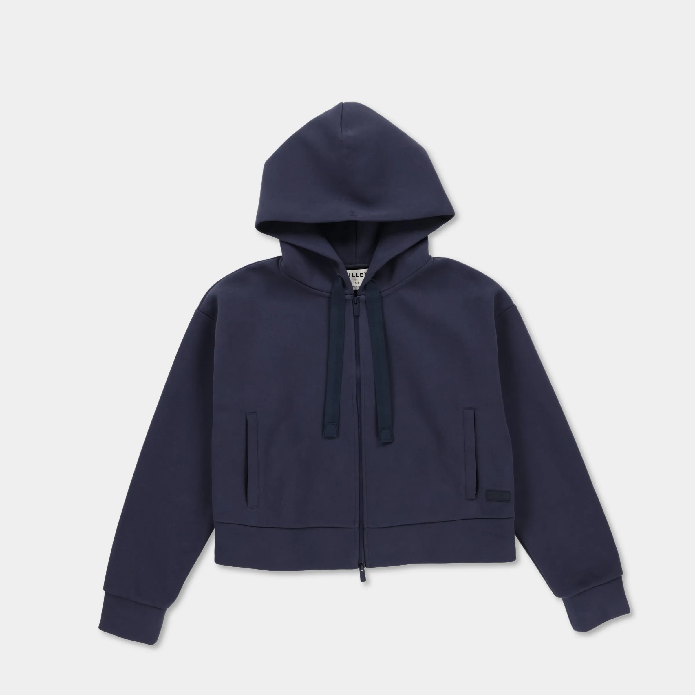 Cloud Fleece Crop Zip Hoodie