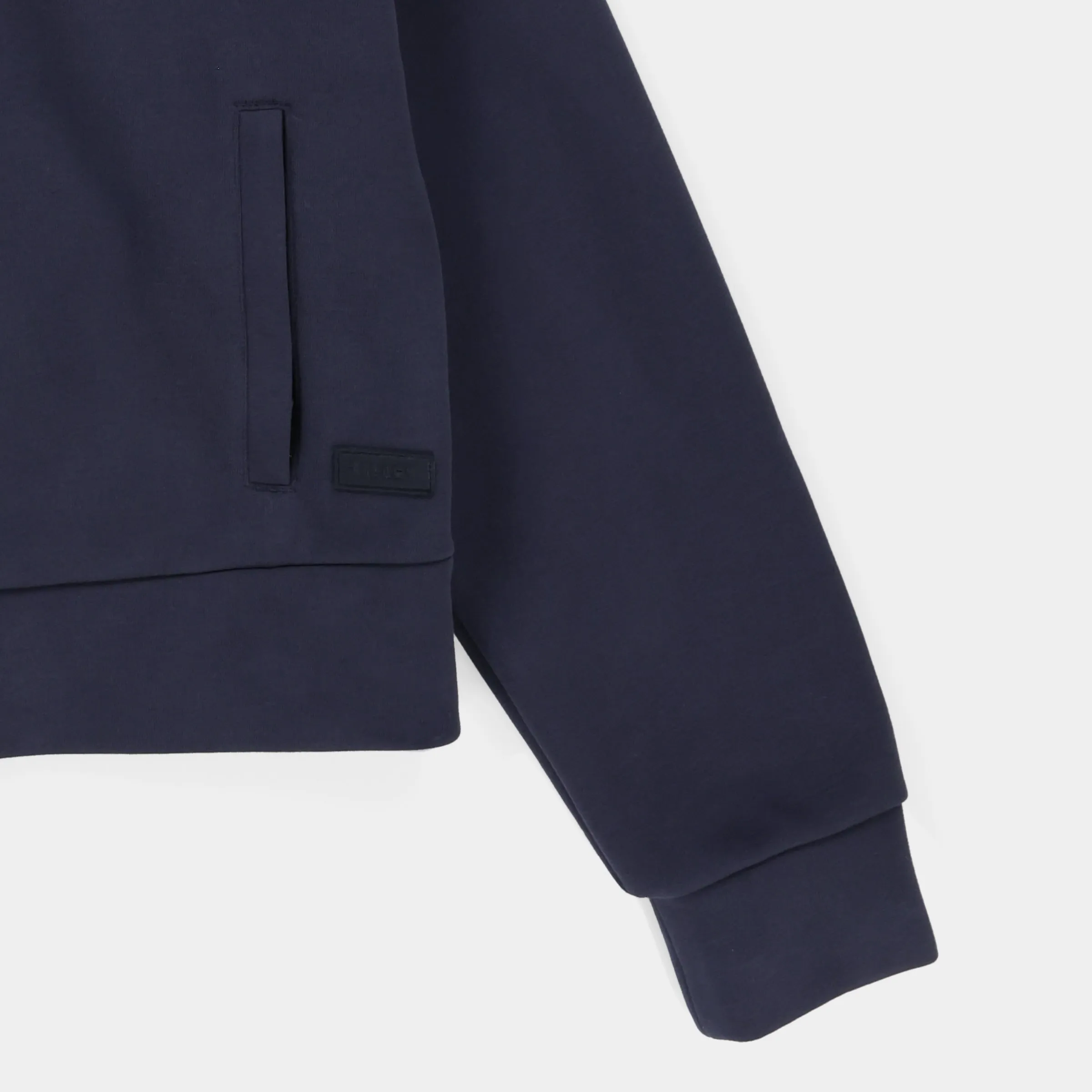 Cloud Fleece Crop Zip Hoodie