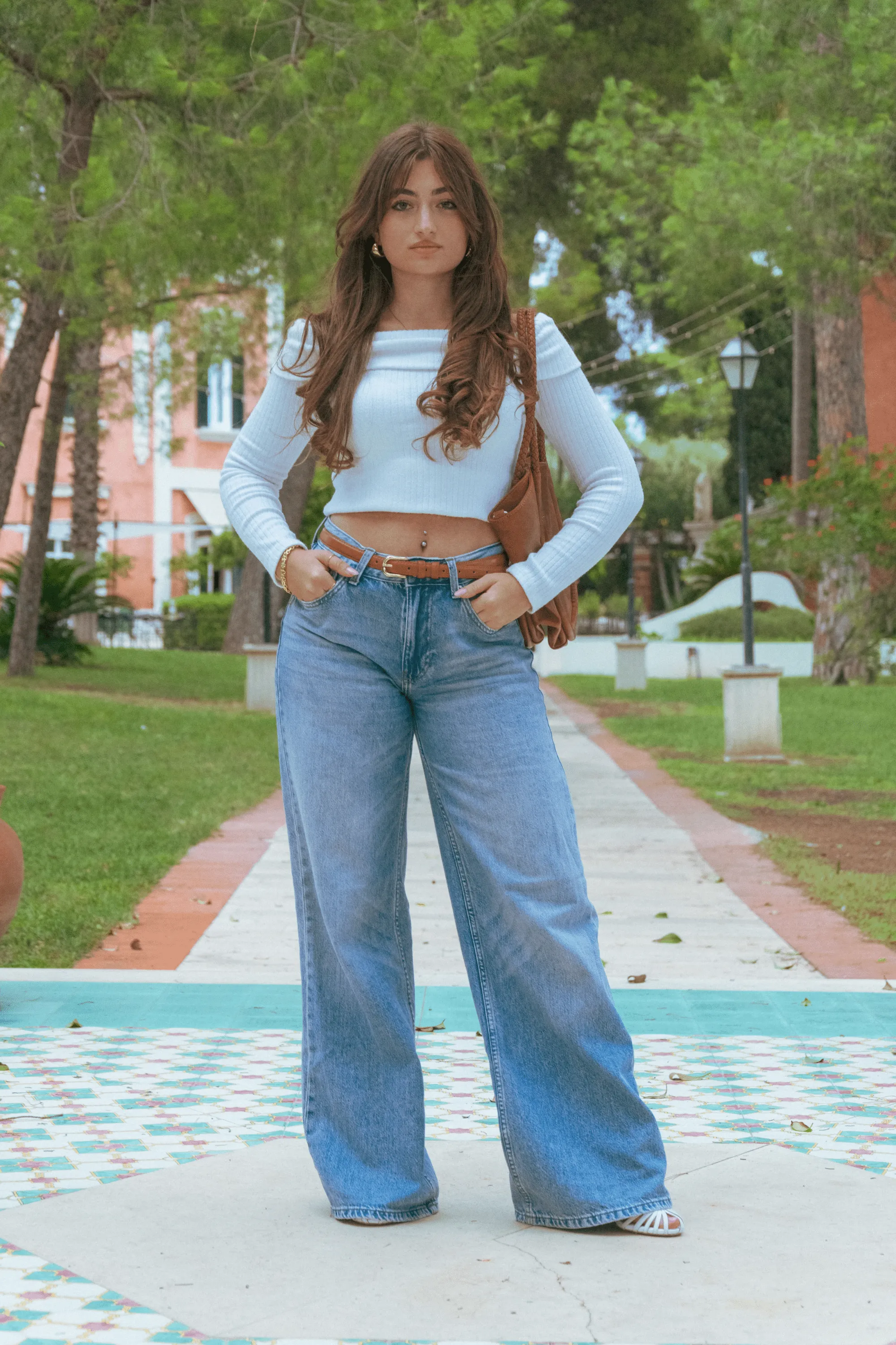 Colonna - High Waist Jeans