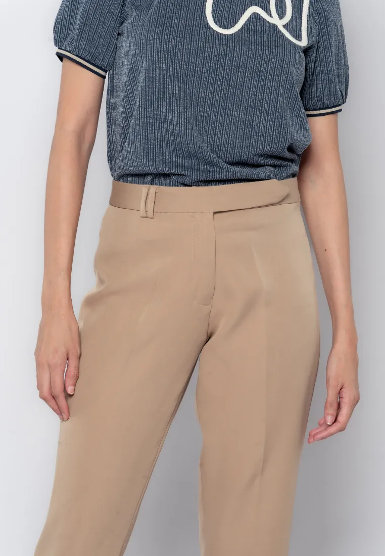 Double Belt Loop Relax Formal Pants