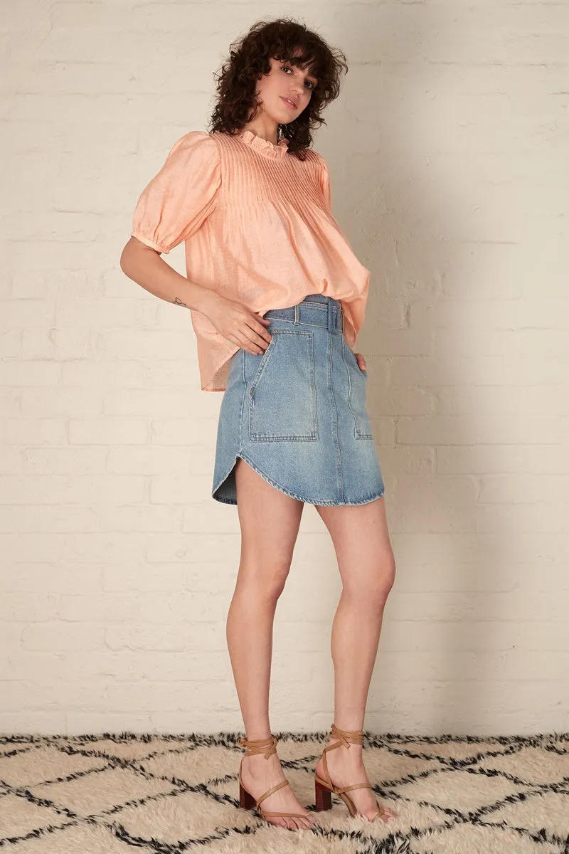 Esmaee - Clara Blouse - Peach