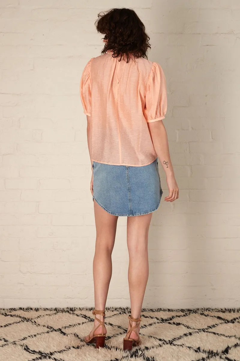 Esmaee - Clara Blouse - Peach