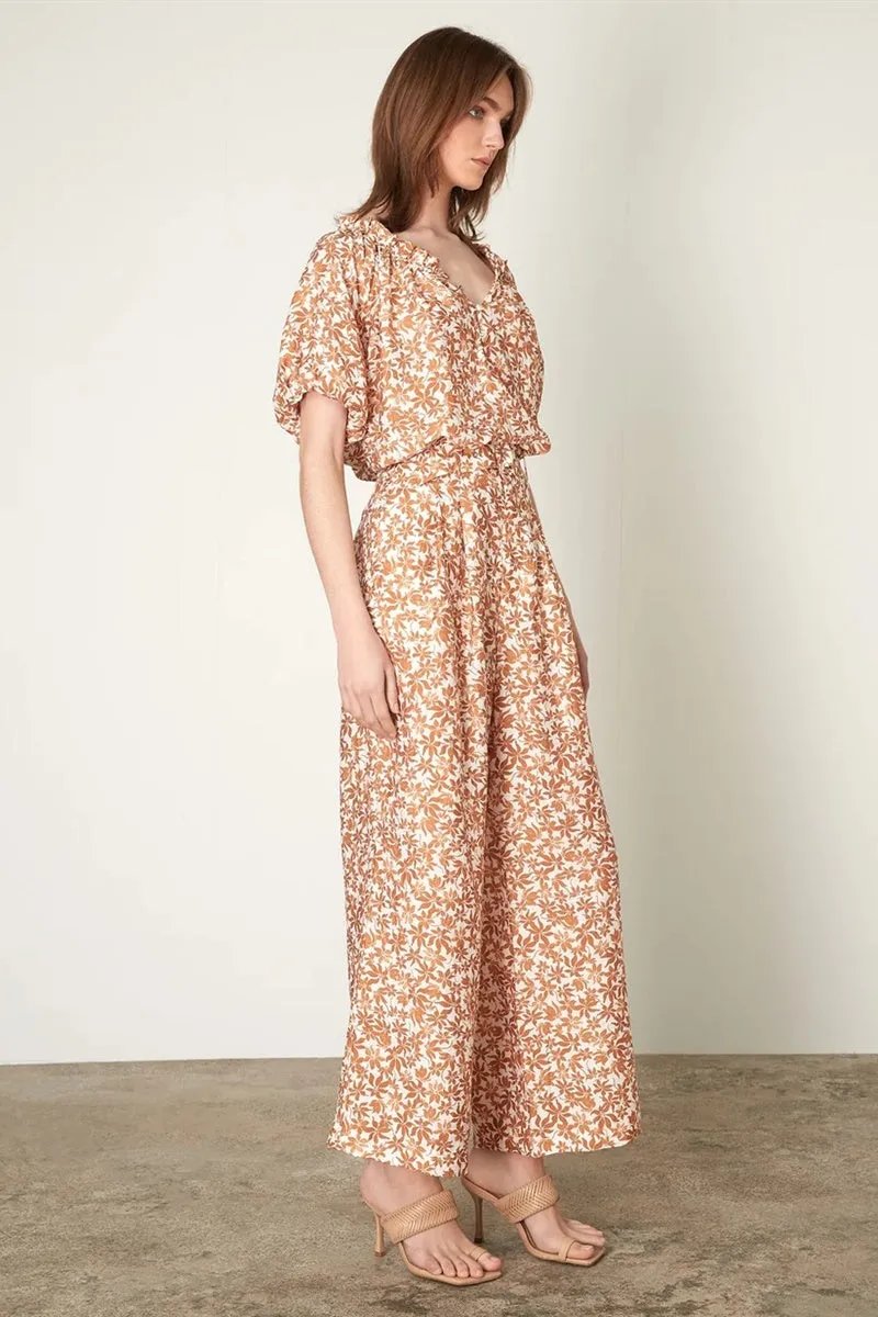 Esmaee - La Sirene Blouse - Tobacco