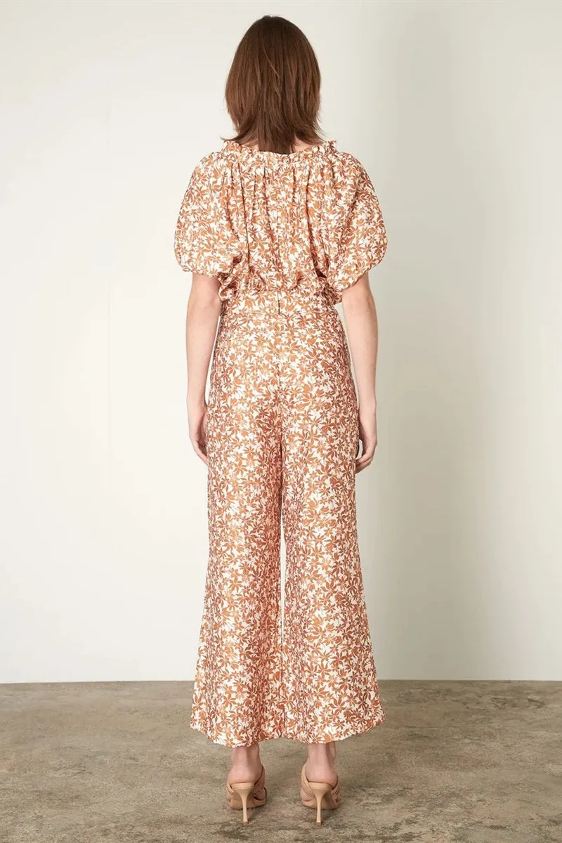 Esmaee - La Sirene Blouse - Tobacco