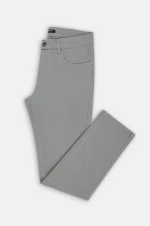Gray Gabardine Pant