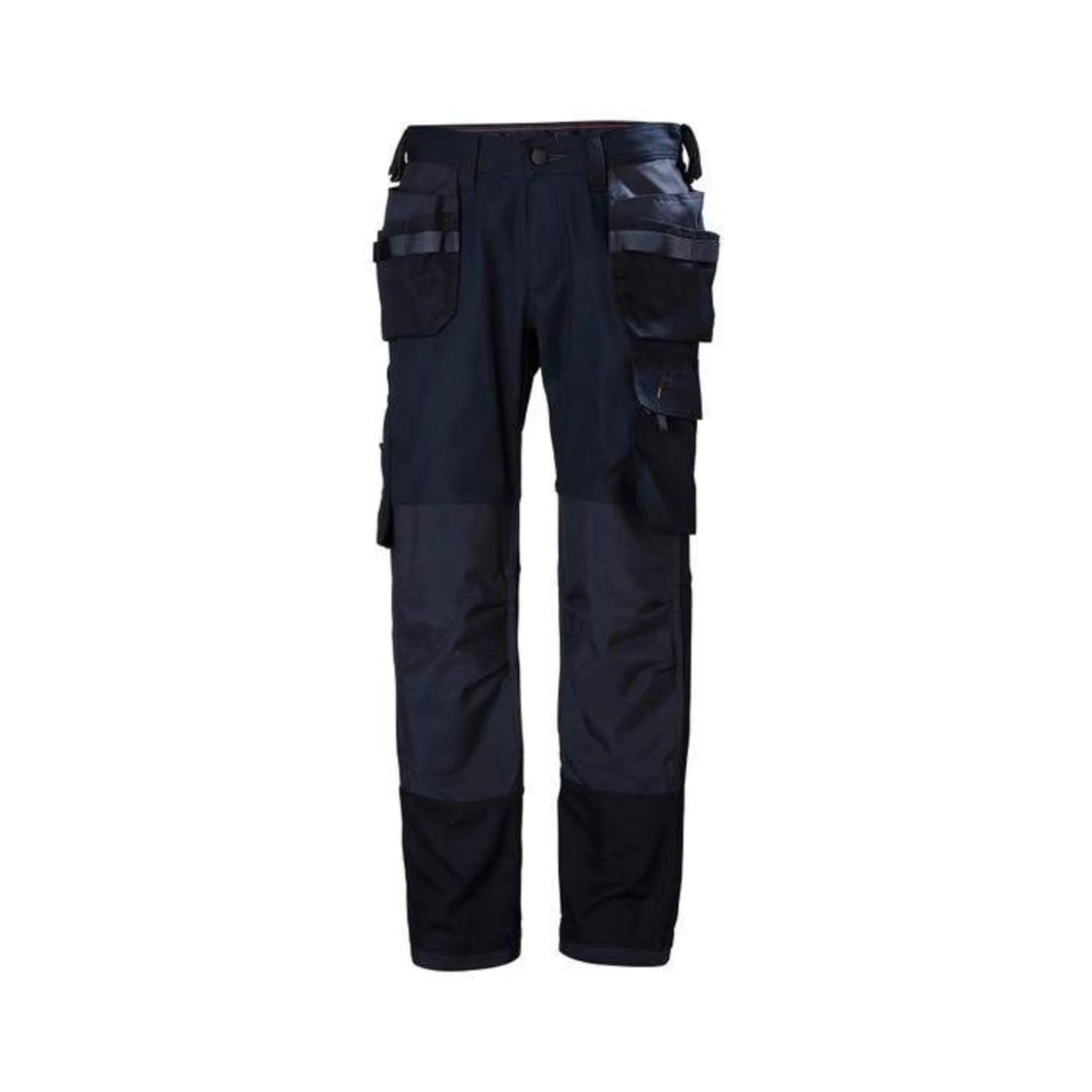 Helly Hansen Men's Construction Work Pants 77467 – Oxford 2-Way Stretch, Hanging & Knee Pad Pockets, Reinforced, Durable Workwear | Sizes 30-44