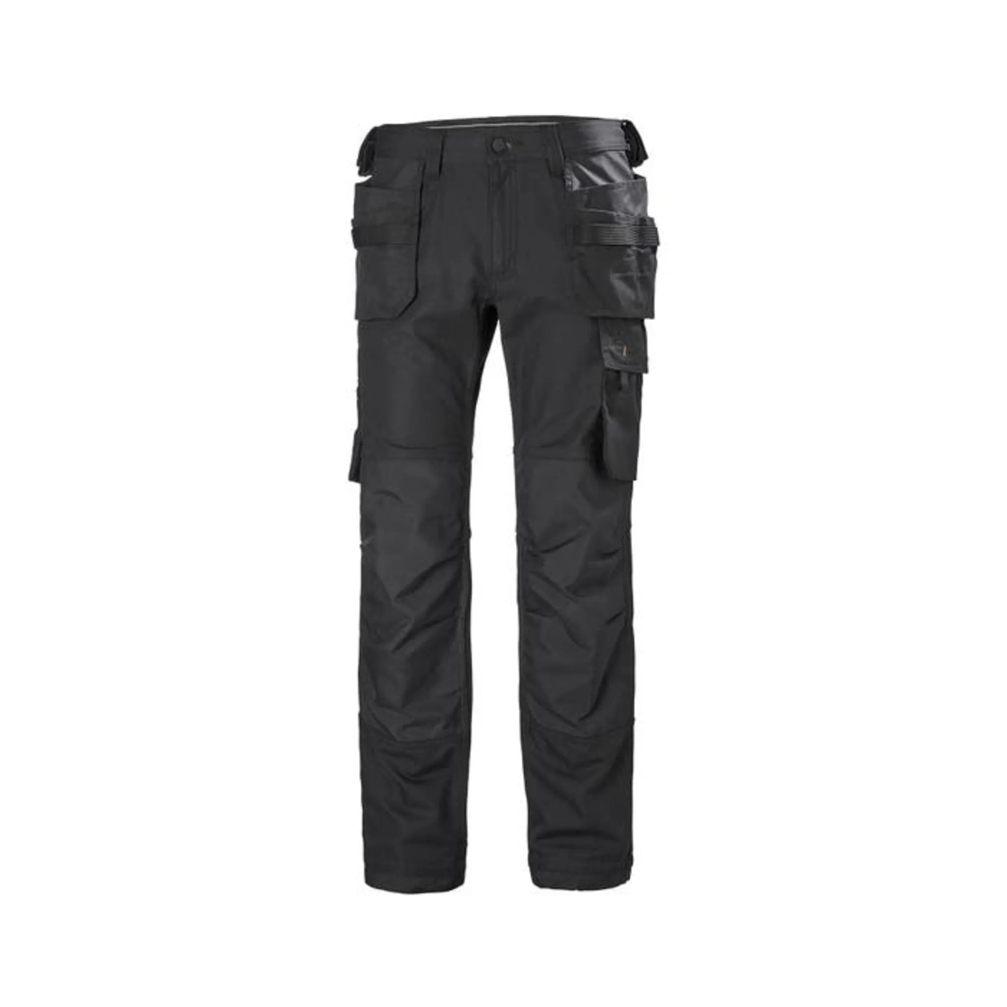 Helly Hansen Men's Construction Work Pants 77467 – Oxford 2-Way Stretch, Hanging & Knee Pad Pockets, Reinforced, Durable Workwear | Sizes 30-44