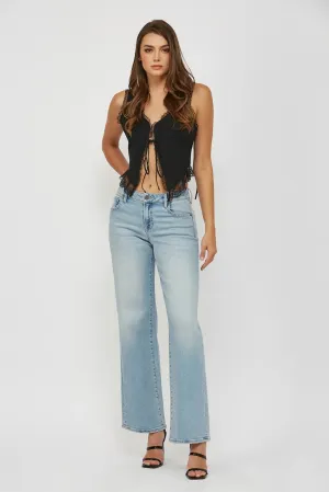 Hidden Jeans - Low Rise Dad Basic Jean