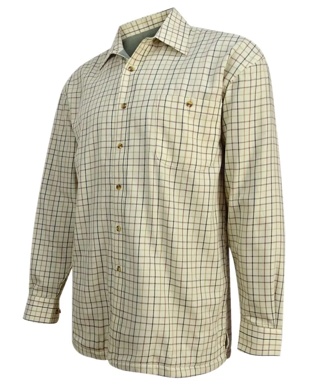 Hoggs of Fife Micro Fleece Lined Shirt