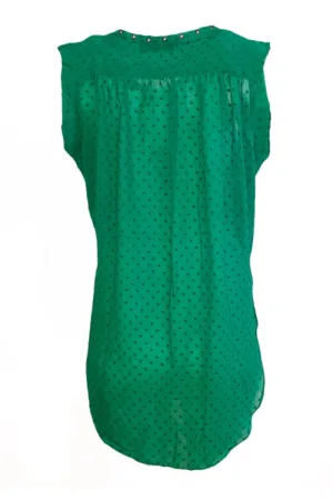 Inzagi - Riley Rivet Top Green