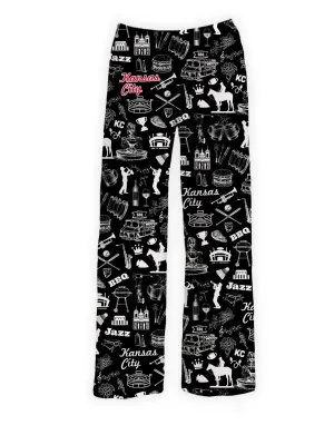 Kansas City Chalkboard Lounge Pants Kansas City Chalkboard Lounge Pants