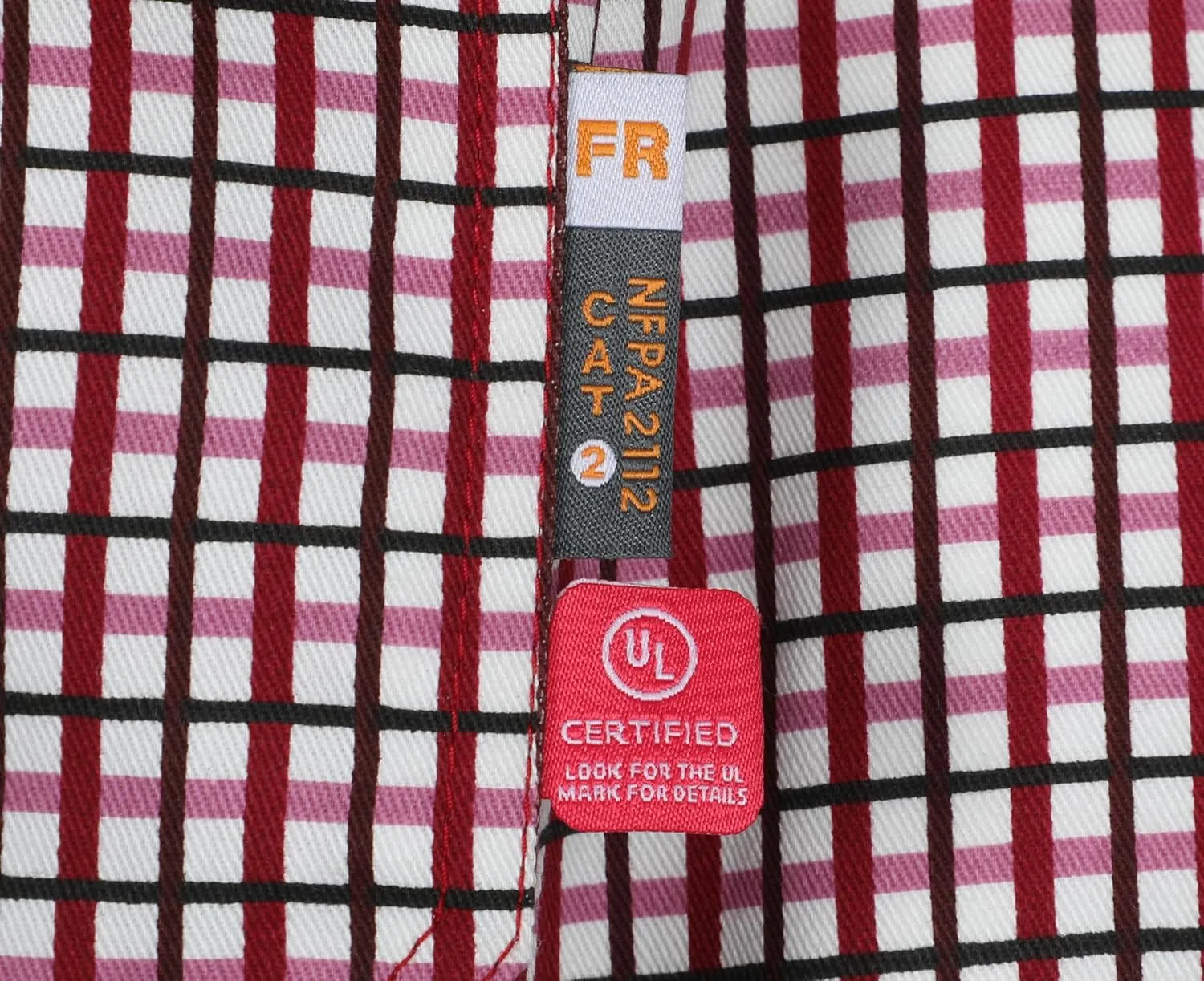 KONRECO FR Shirts for Men 100% Cotton 6.5oz Fire Resistant Lightweight Men's Plaid Work Shirts