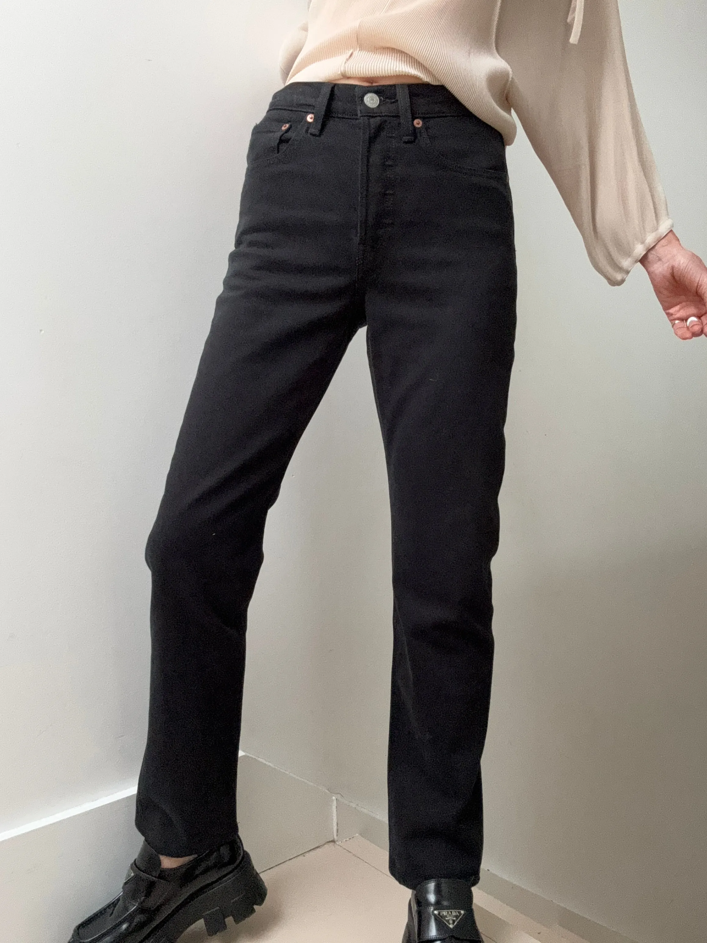Levi's 501 Black Jeans