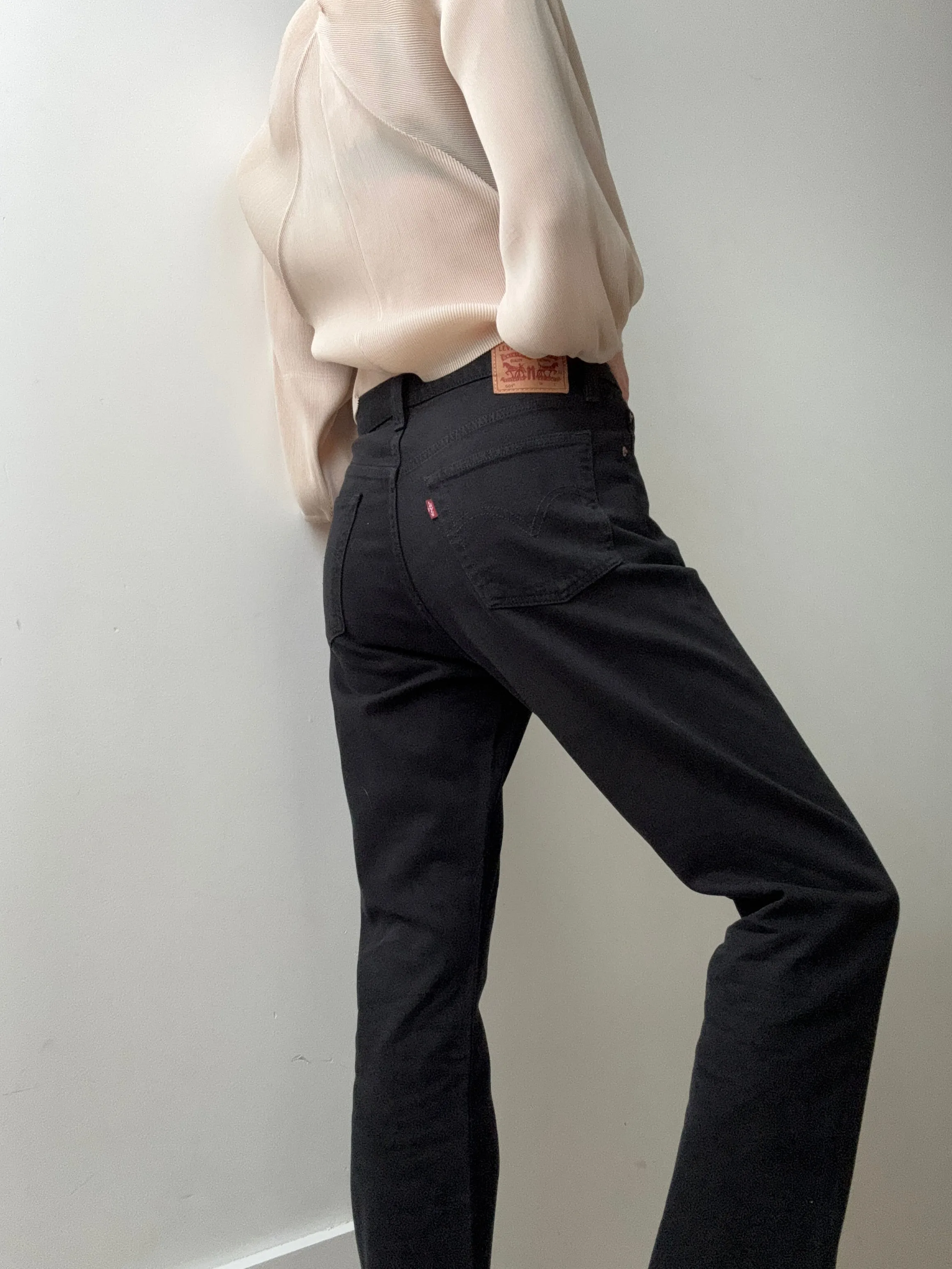 Levi's 501 Black Jeans