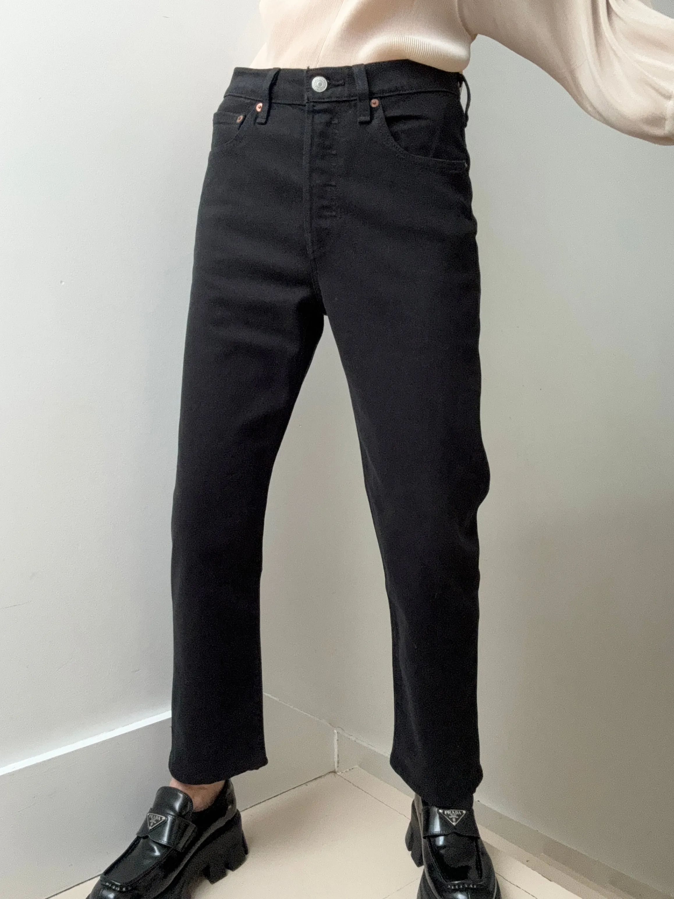 Levi's 501 Black Jeans