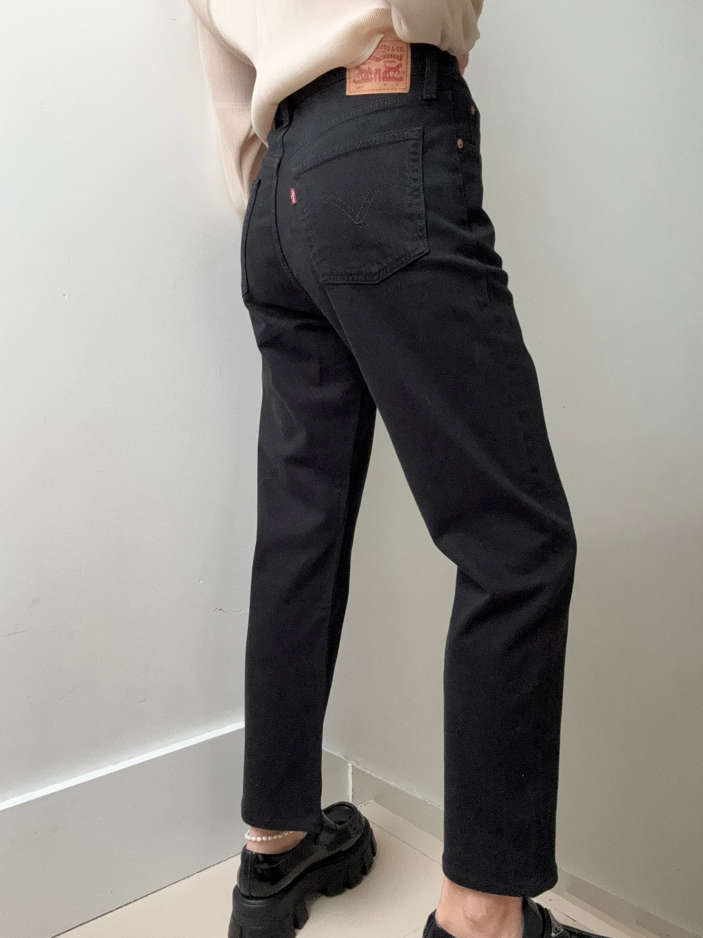 Levi's 501 Black Jeans