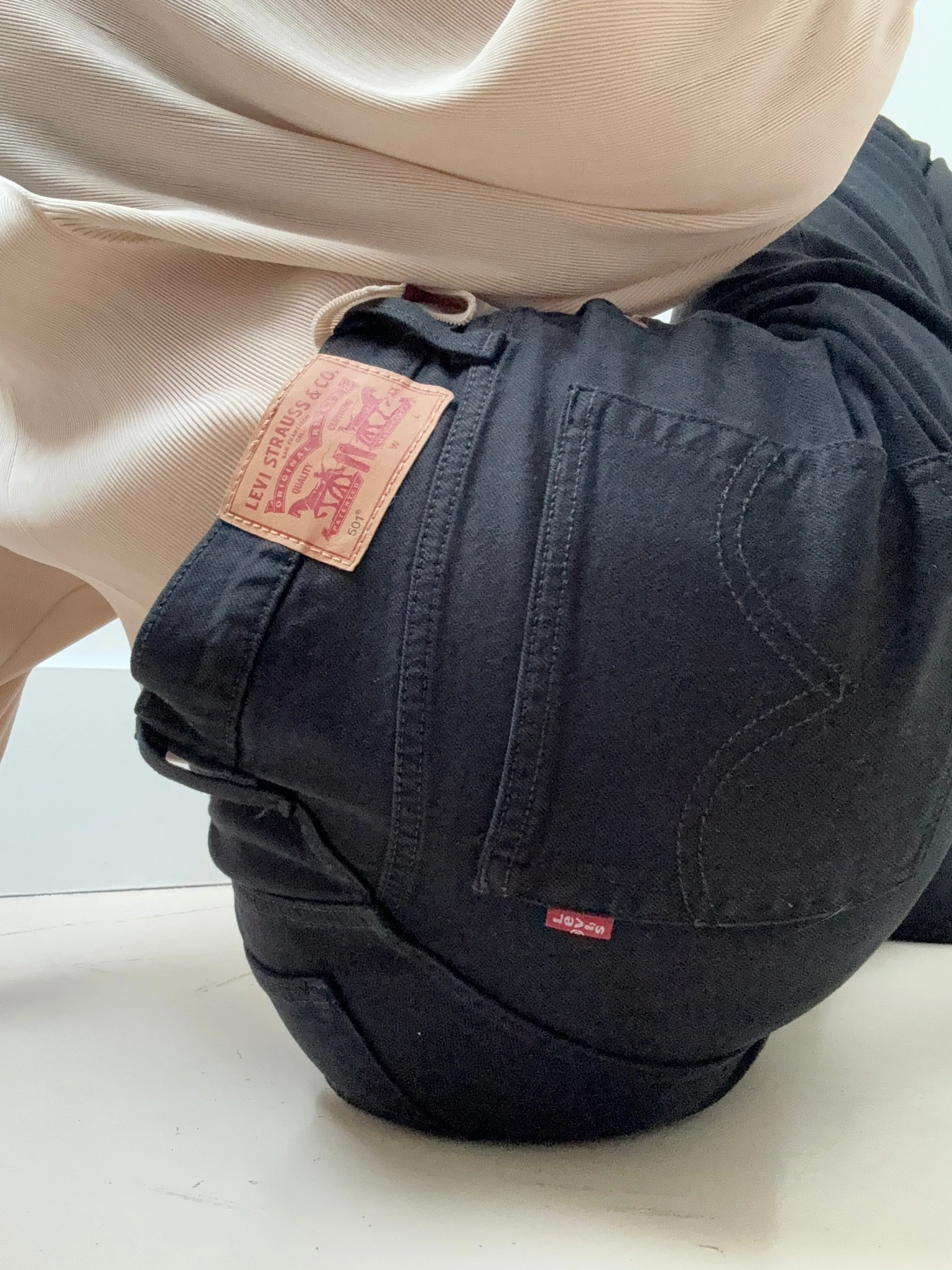 Levi's 501 Black Jeans