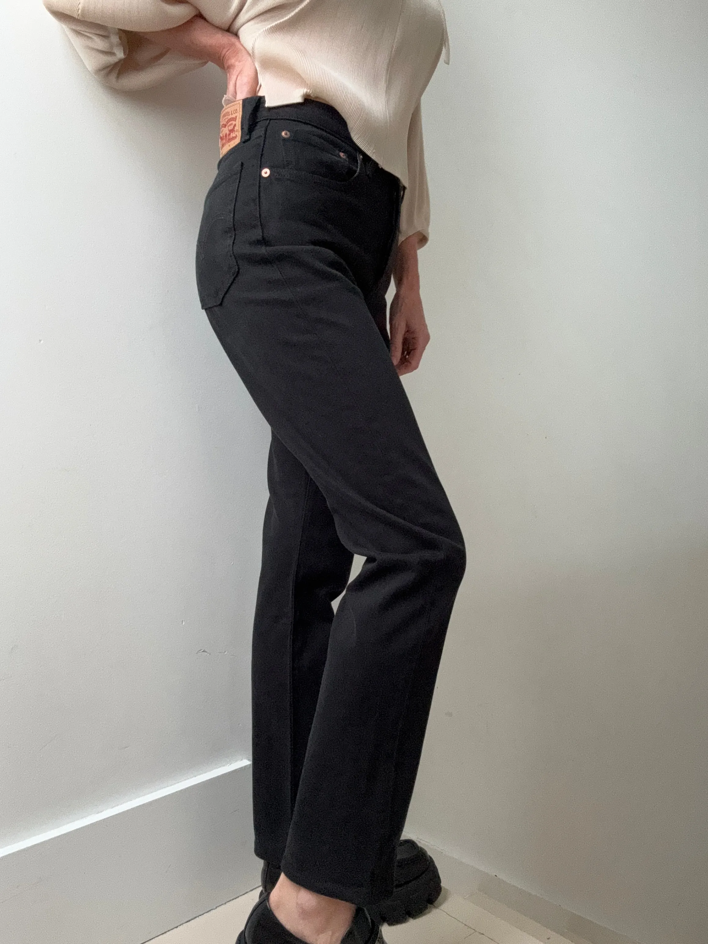Levi's 501 Black Jeans