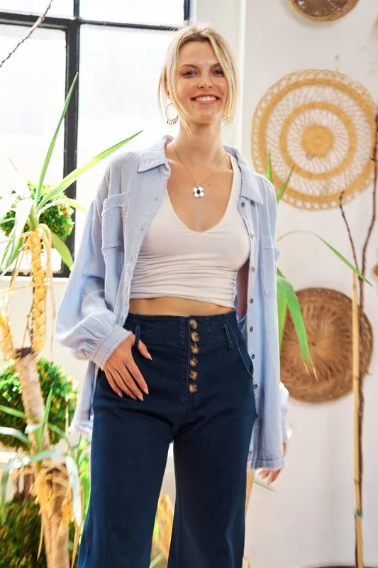 Lightweight Button Down Shirt
