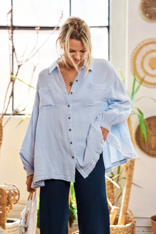 Lightweight Button Down Shirt
