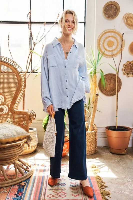 Lightweight Button Down Shirt