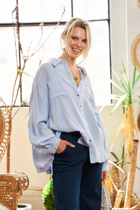 Lightweight Button Down Shirt