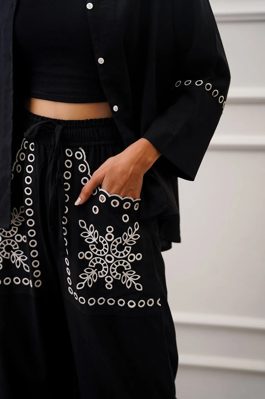 MARRAKESH EMBROIDERED PANTS