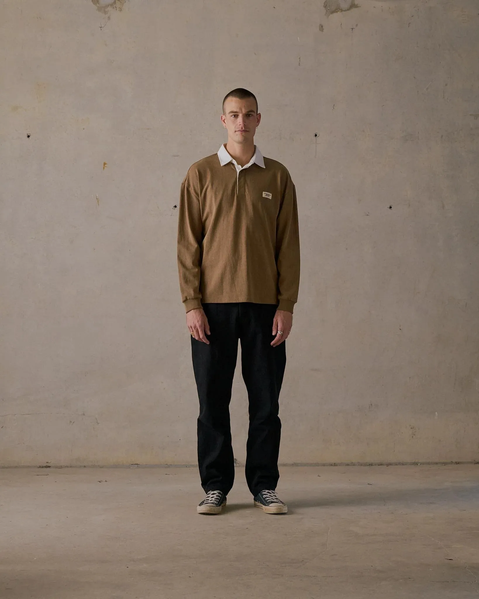 McTavish Rugby Polo Brown