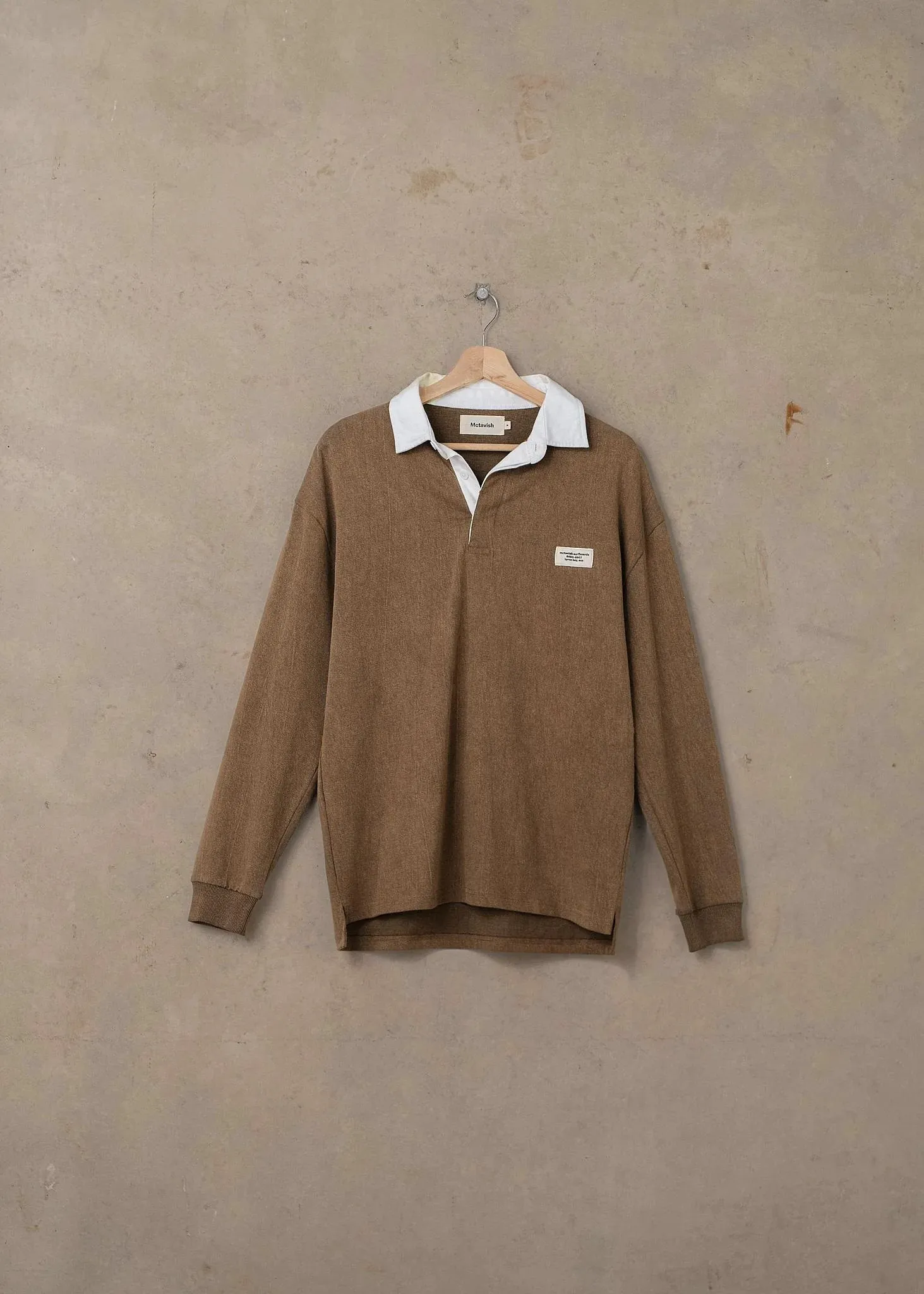 McTavish Rugby Polo Brown