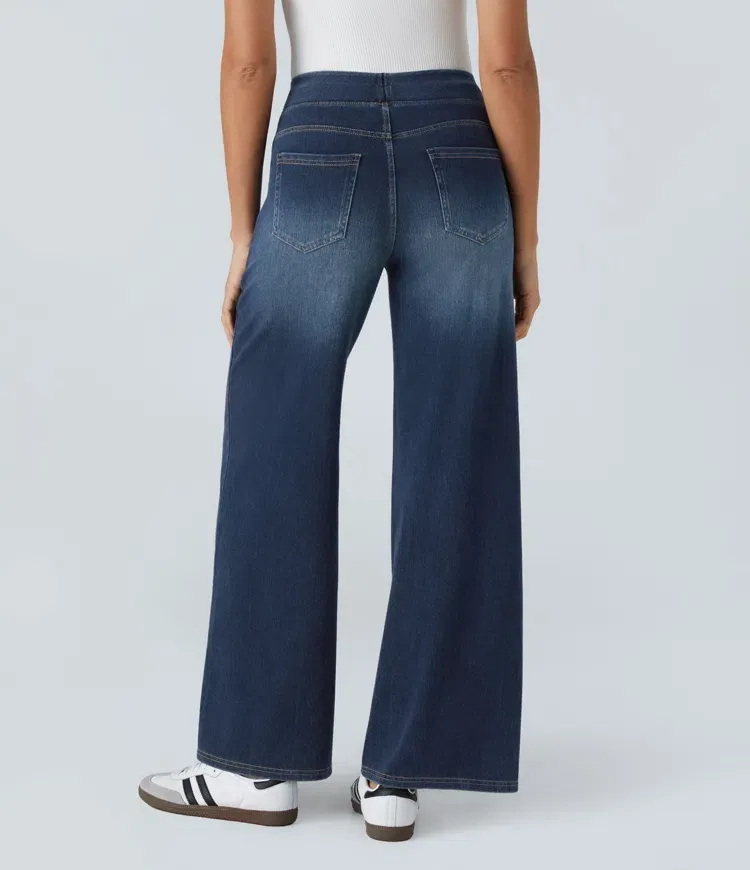 Mel | Comfortable high-waisted jeans