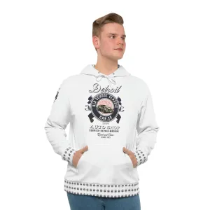 Men's Hoodie (AOP) Detroit Old School Classic Car Co.