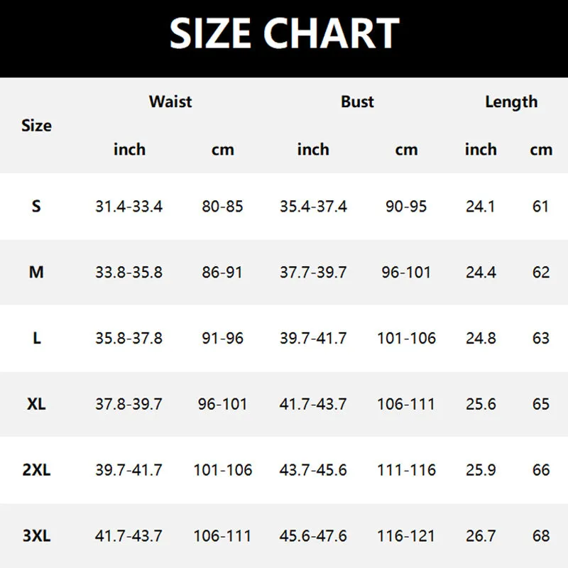 Men's Zipper Waist Trainer Trimmer Vest