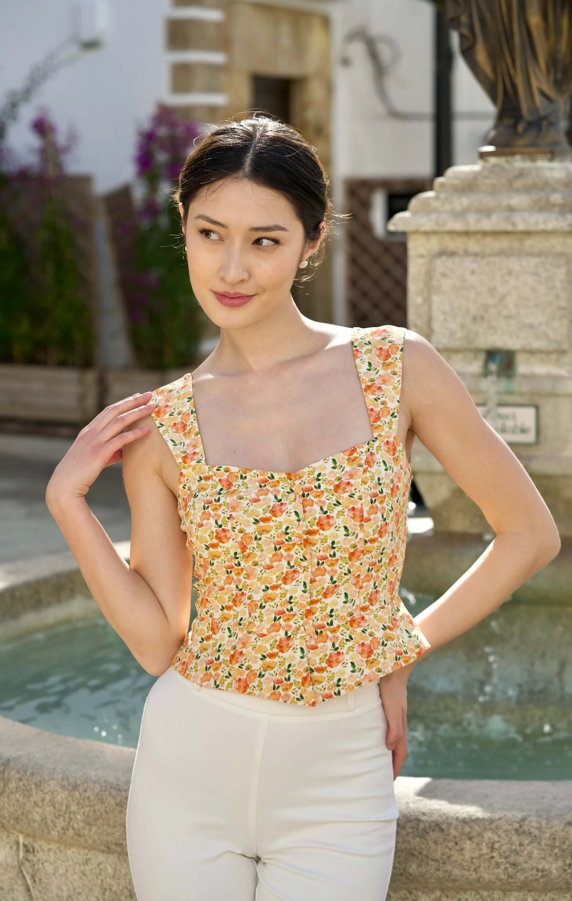 Nayla Silk Top