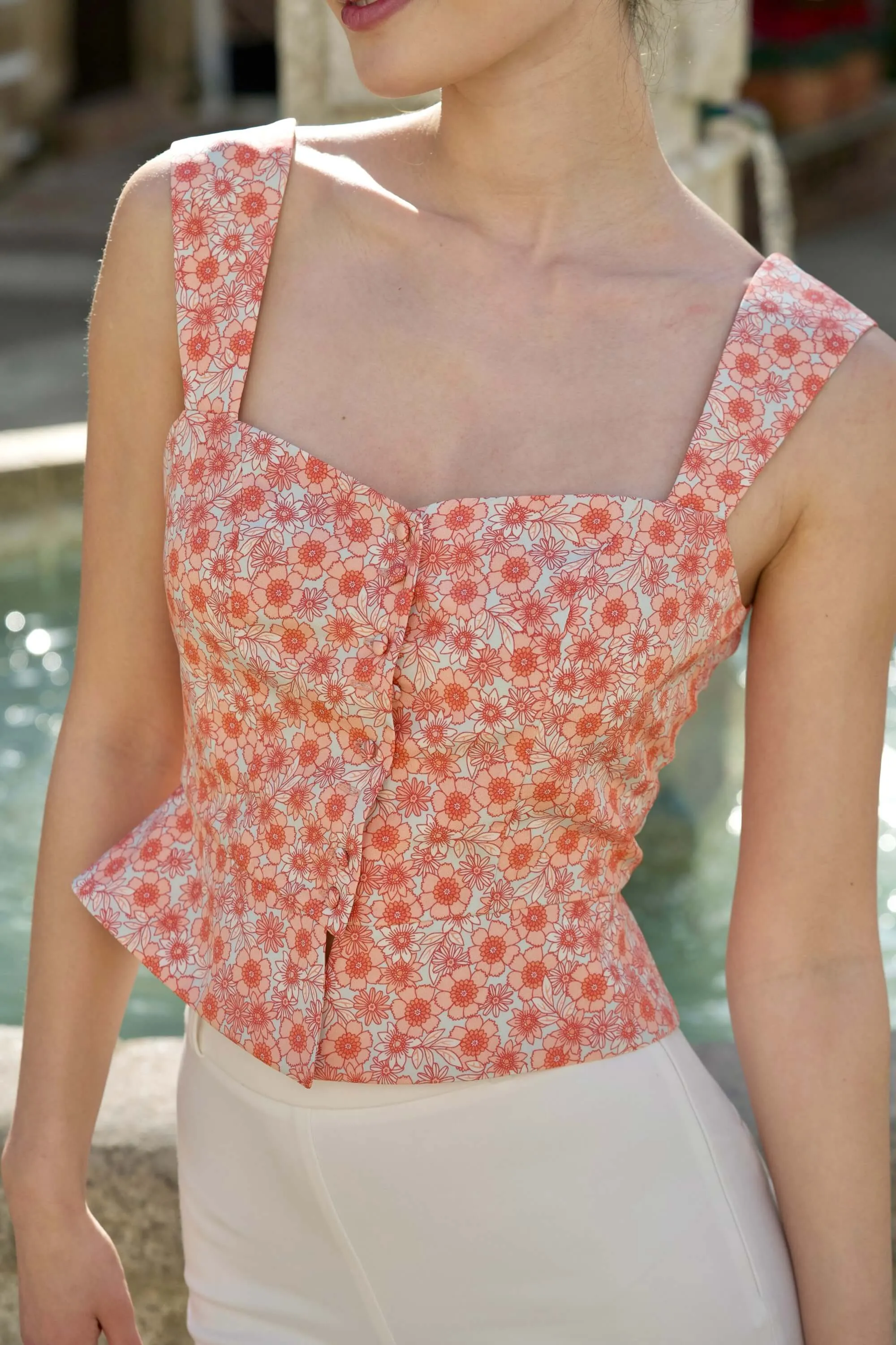 Nayla Silk Top