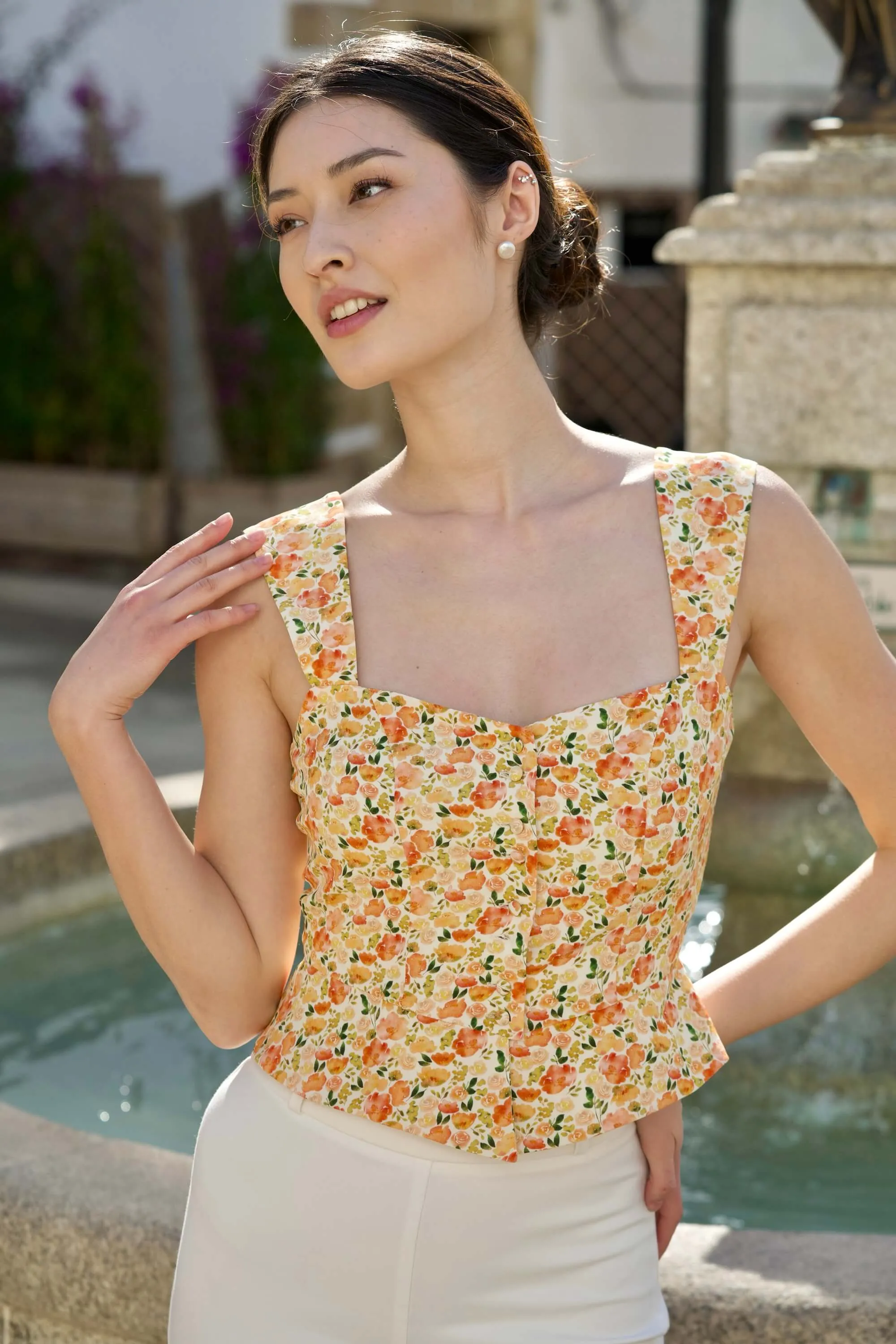 Nayla Silk Top
