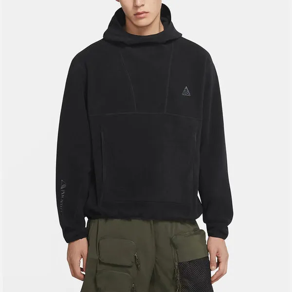 Nike ACG Polartec Wolf Tree Parker Casual Sports Pullover Sweatshirt Black, black