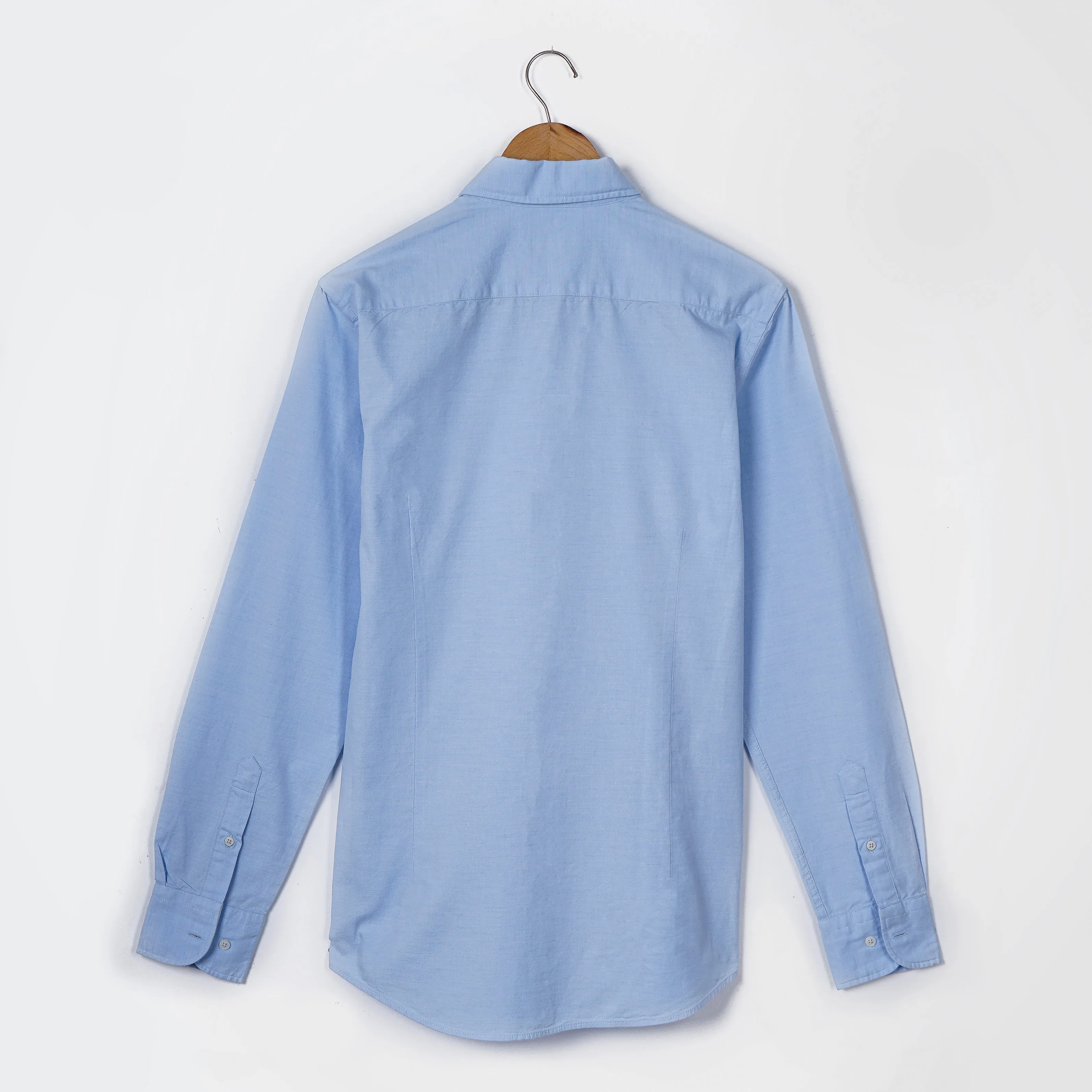 Original Massimo Dutti - Light Blue Slim Fit Shirt