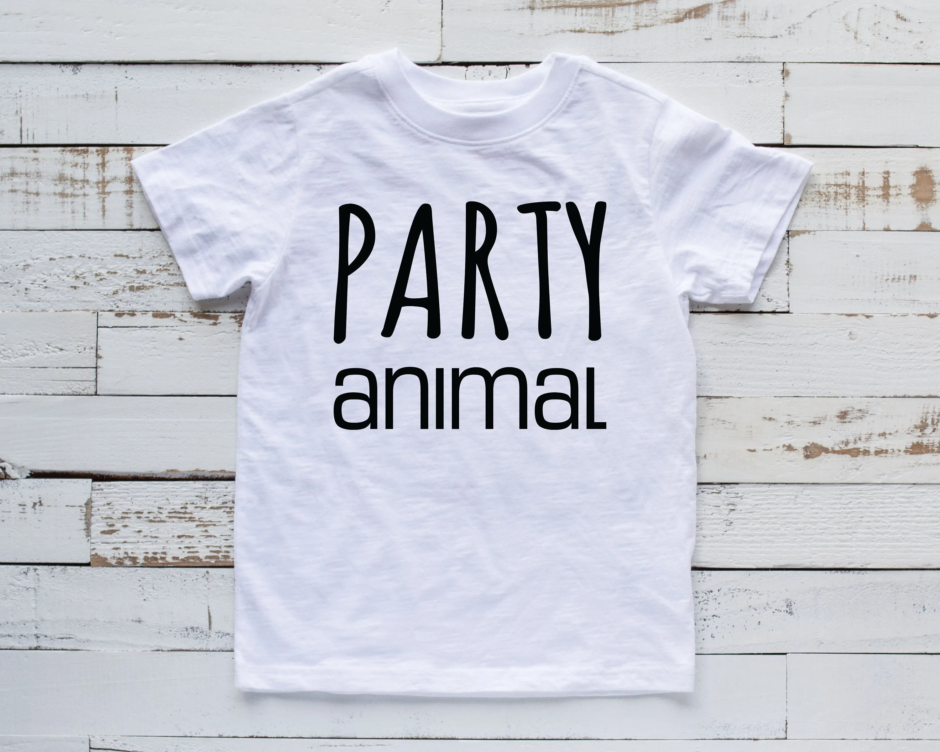 Party Animal T Shirt - Birthday Shirt for Boy - Birthday Shirt for Girl - Happy Birthday Shirt - Cute Birthday Shirt