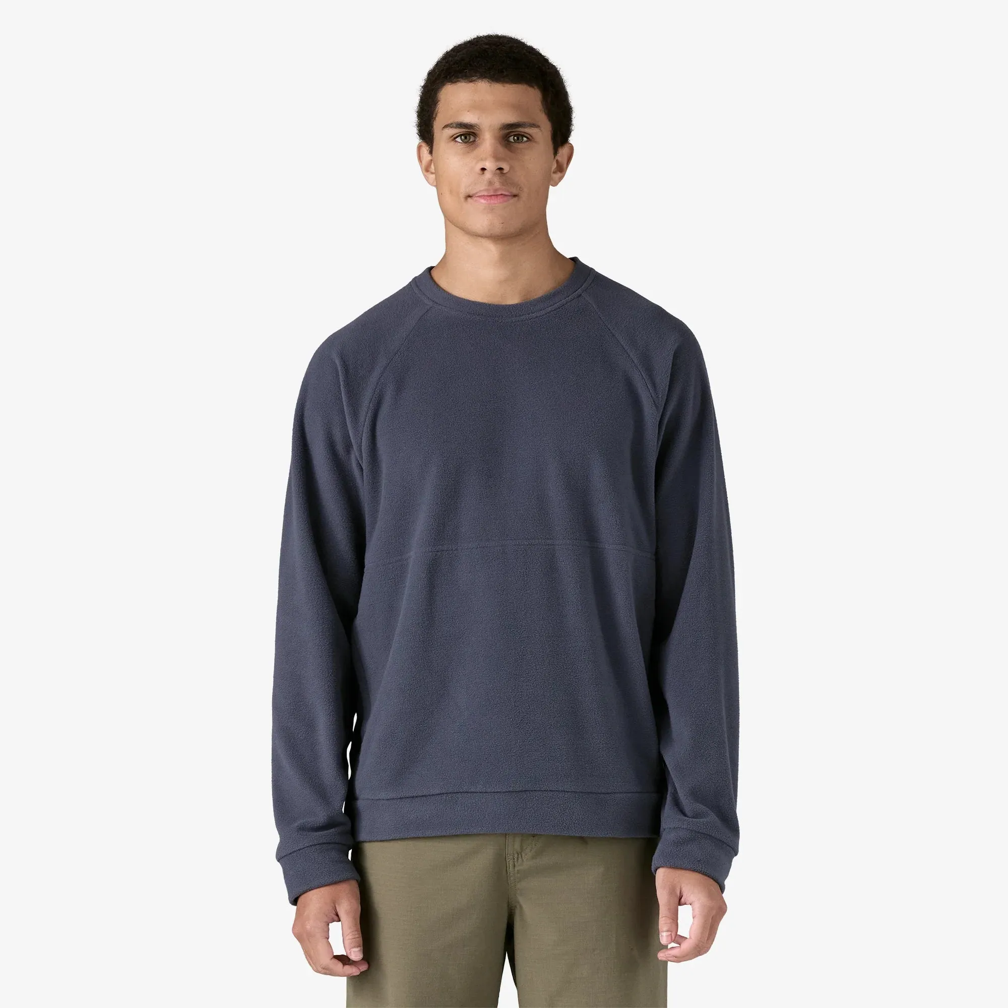 Patagonia M's Micro D Fleece Crewneck Smoulder Blue