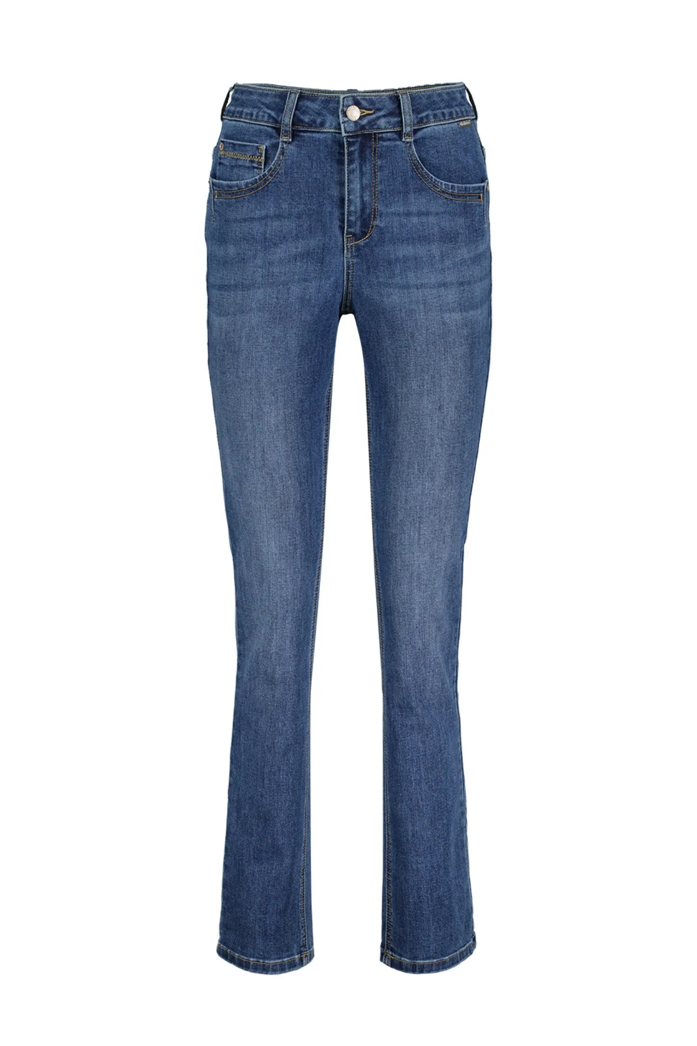 Red Button SRB3821 SS25 Kate Straight Jeans Stone Used Denim
